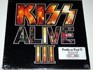 Sealed KISS ALIVE III Limited Edition Red Vinyl LP Record Gene Simmons