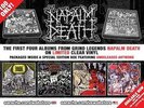napalm death box set clear 4 lp scum harmony corruption utopia banished