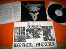 VENOM BLACK METAL 1982 UK NEAT Initial 1st Press EMBOSSED SLEEVE VINYL LP+POSTER