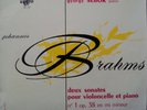  JANOS STARKER SEBOK BRAHMS ERATO LDE 3137 FRANCE