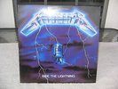 Vintage Metallica Ride The Lightning LP 1984 Release Elektra 60396-1