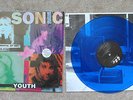 sonic youth blue vinyl record shrink wrap experimental jet set trash and no star