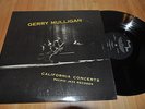 GERRY MULLIGAN California Concerts LP JAZZ DG Mono w/Zoot Sims NM-