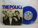 The Police – Roxanne blue vinyl 7” A&M AMS 7348 in signed autograph (?) PS