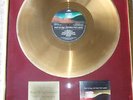 Barclay James Harvest Polygram Gold disc presented to drummer Mel Pritchard 1980