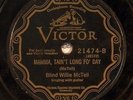 Blind Willie McTell, Victor 21474, V