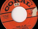 RARE ROCKABILLY 45 - JOHNNY BURNETTE TRIO ON CORAL - TEAR IT UP