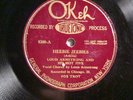 TRUETONE OKEH 8300-LOUIS ARMSTRONG HOT 5-HEEBIE JEEBIES /MUSKRAT RAMBLE -E-/V++