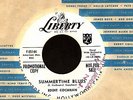 ROCKABILLY 45 Eddie Cochran SUMMERTIME BLUES on LIBERTY 55144 clean WLP DJ