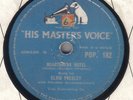 ELVIS PRESLEY - Heartbreak Hotel / I Was The One 78 rpm disc