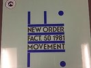 NEW ORDER Movement HMV EXCLUSIVE CLEAR VINYL - LIMITED EDITION