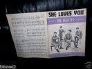 THE BEATLES ORIGINAL SHEET MUSIC 1963 SHE LOVES YOU Northern Songs Ltd.BRILLIANT