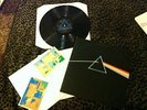 PINK FLOYD - THE DARK SIDE OF THE MOON(UK IMP. Vinyl LP)w/2 posters & 2 Stickers