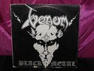 VENOM BLACK METAL LP ORIGINAL PRESSING HEAVY METAL RARE MARBLE COLOR VINYL