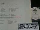 HELLOWEEN - Keeper Of The Seven Keys Part II - RARE TEST PRESS - Metal Vinyl LP