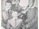 rare RICK AND THE RAIDERS w/ Rick Derringer garage band photo ca. 1963/64 NM