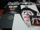 SATAN *INTO THE FIRE* VINYL LP + KISS OF DEATH 7
