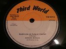 DERRICK MORGAN - Babylon Is Public Enemy(UK 1977 7