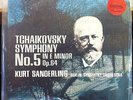 SANDERLING tchaikovsky symphony no 5 LP Sealed OX-7186-ND Japan Denon Audiophile