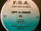 * FIRST STATE ALLIANCE Ruff n Rugged  RANDOM RAP EP f.s.a. SEALED Hear