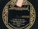 13pc78-Jazz-12 inch Brunswick 20092-Red Nichols & Five Pennies