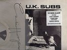 UK SUBS - KILLING TIME....CLEAR VINYL....SIGNED....1977 PUNK
