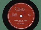 DOO-WOP : THE CHARMS ON CHART RECORDS 78 613 IN E- CONDITION
