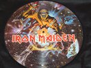 IRON MAIDEN Piece of Mind Picture-Disk RAR Picture-LP Metallica AC/DC