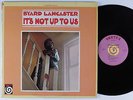 BYARD LANCASTER It's Not Up To Us VORTEX LP NM/VG++