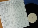 BOB DYLAN SLOW TRAIN COMING RARE CBS WHITE LABEL TEST PRESSING LP  Mark Knopfler
