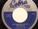 R&B -HAROLD BURRAGE-SHE KNOCKS ME OUT /A HEART on COBRA