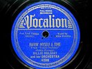 BILLIE HOLIDAY & HER ORCHESTRA 'HAVIN' MYSELF A TIME' VOCALION 4208, ONLY ISSUE