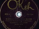 Blues 78 rpm CLARENCE WILLIAMS' BLUE FIVE Kansas City Man Blues OKEH 4925