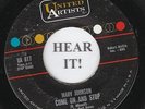 MOTOWN 45 Marv Johnson-United Artists 617-Come on and Stop/Not Available POPCORN