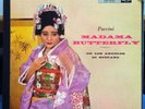 GAVAZZENI & LOS ANGELES puccini madama butterfly LP VG+ LM-6121 w/Book SD Plum