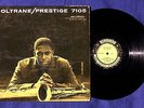 JOHN COLTRANE Coltrane LP ORIGINAL MONO / Prestige 7105 / W 50th / RVG
