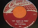 The Fortunes Doo Wop 45 My Baby Is Fine / Believe In Me CHECKER 818 HEAR #BB734