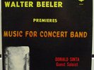 WALTER BEELER DONALD SINTA music for concert band LP VG+