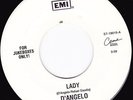 RAP 45    D'ANGELO   Lady / (Just Tha Beat Mix Feat AZ)  JUKEBOX ONLY    M-