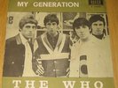 **The Who - My Generation - Italy PS/45 Green cover No cut out hole