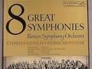 MUNCH & MONTEUX “8 Great Symphonies” 7 LP’S RCA Living Stereo LSC-6902 NM