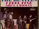 The Beatles I Feel Fine / She's A Woman 45 RPM sleeve NM condition