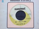 FRED CARTER JR. Not I Pretty Baby Monument Mod Garage Dancer Promo 45 HEAR