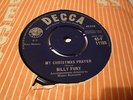 MY CHRISTMAS PRAYER -- BILLY FURY -DECCA 11189 + SIGNED ITEM