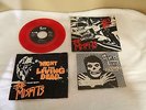 MISFITS danzig BULLET plan9 RED vinyl 45rpm PS record EP RaRe 1st punk hard core