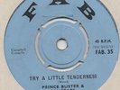 PRINCE BUSTER   TRY A LITTLE TENDERNESS ** 1968 FAB 45