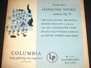 ANDY WARHOL COVER ART Prokofiev: Alexander Nevsky lp Columbia ML 4247 1949 RARE