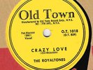 DOO-WOP : THE ROYALTONES ON OLD TOWN 78 OT 1018