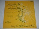 JACQUELINE LEFEVRE VIOLIN MAURICE BUREAU PIANO BEETHOVEN  RARE 10' DEVA FR