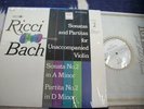 RUGGIERO RICCI,VIOLIN,BACH SONATA & PARTIRA NO2 (RARE) MINT DECCA STEREO PROMO